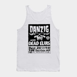 Danzig and Dead Elvis Tank Top